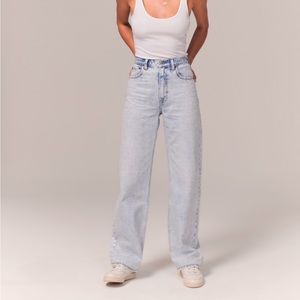 Abercrombie High Rise Loose Jeans